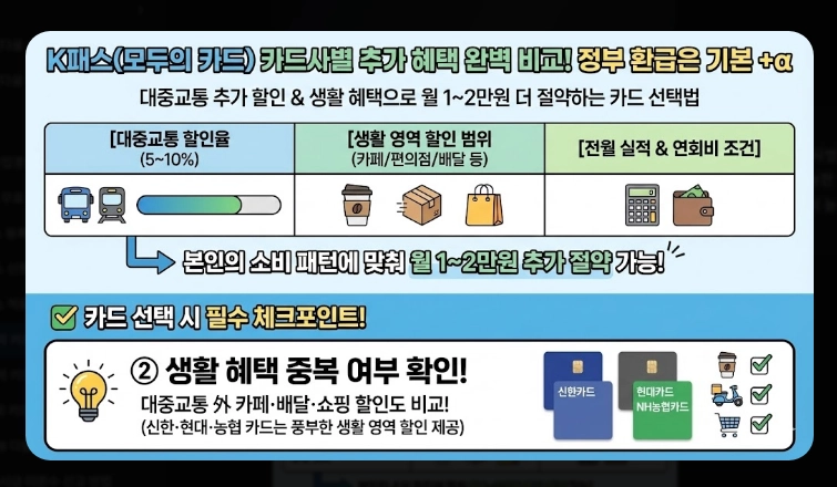 2026 모두의 카드 k패스 할인율(적립, 기준, 혜택)(+방법)