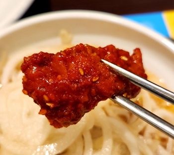 갈비도락가오리무침