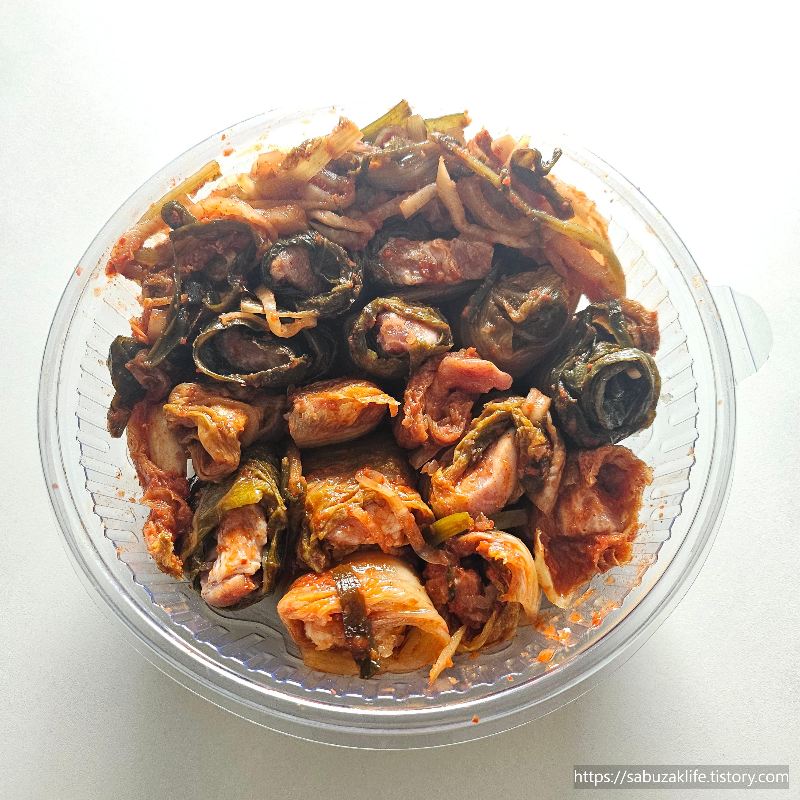 돼지고기 김치찜 만들기 4