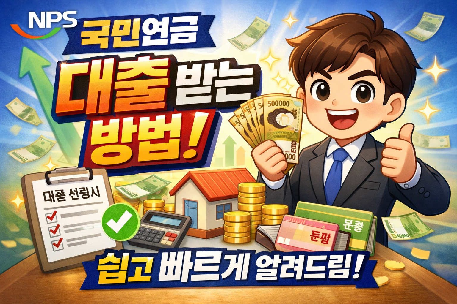 국민연금 대출 받는 방법