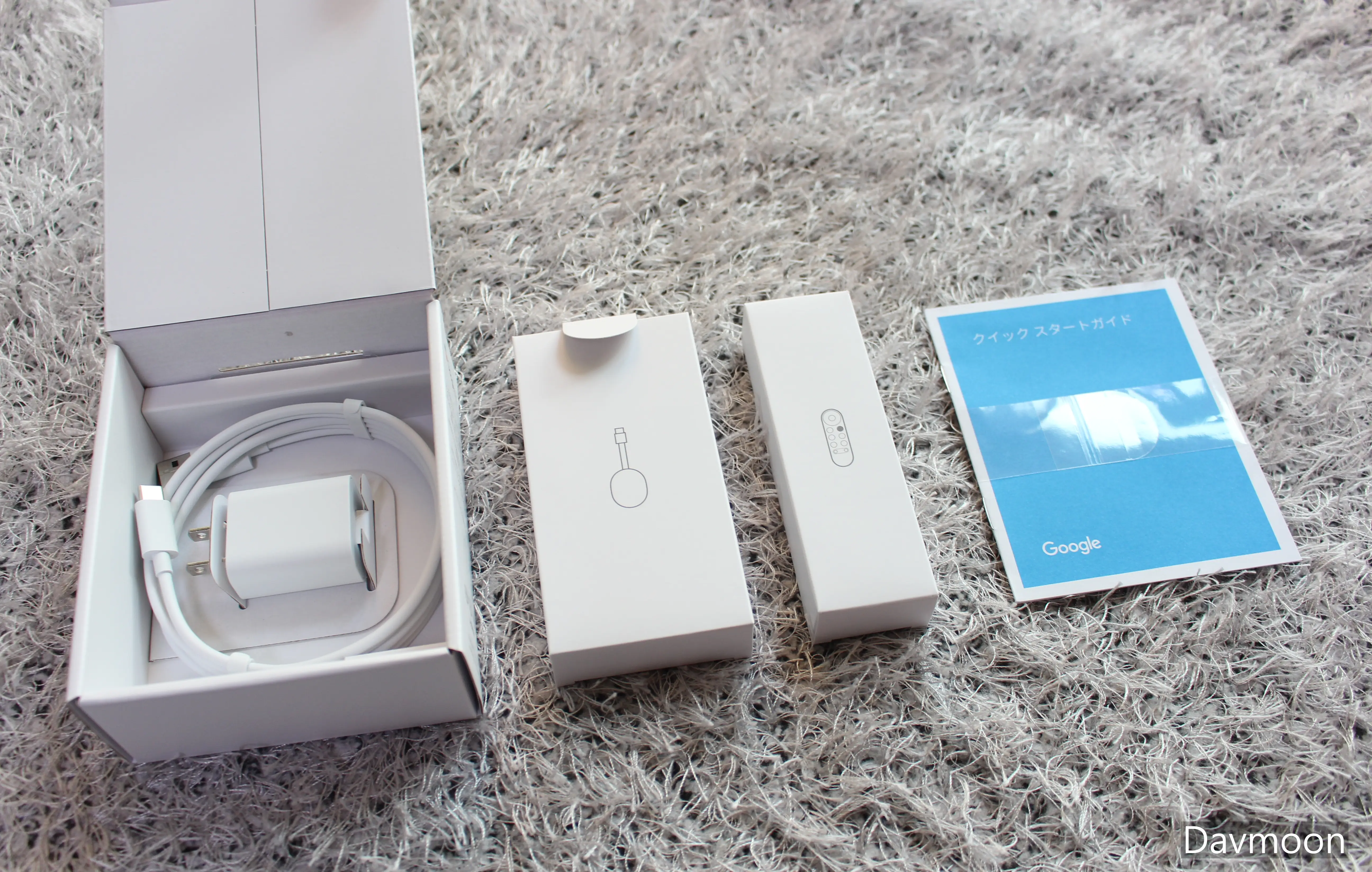 크롬캐스트4 동봉 구성품