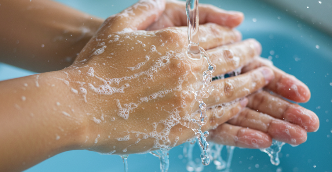 장염 - 손씻기