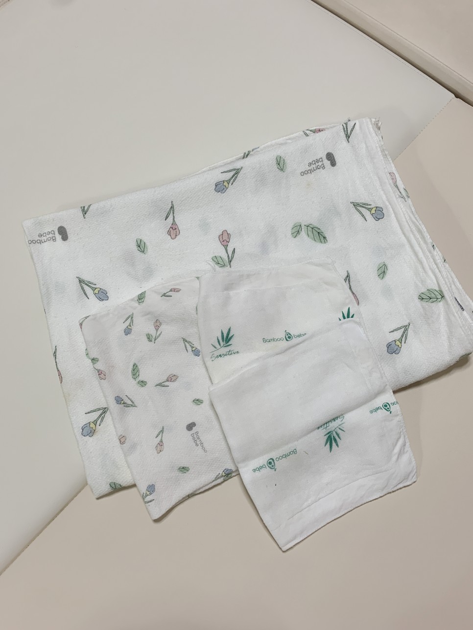 밤부베베 손수건, 천 기저귀