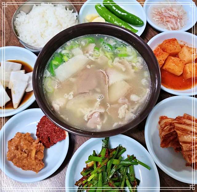 6시 내고향 수성구 지산동 목련시장 순대국밥, 족발정식 맛집