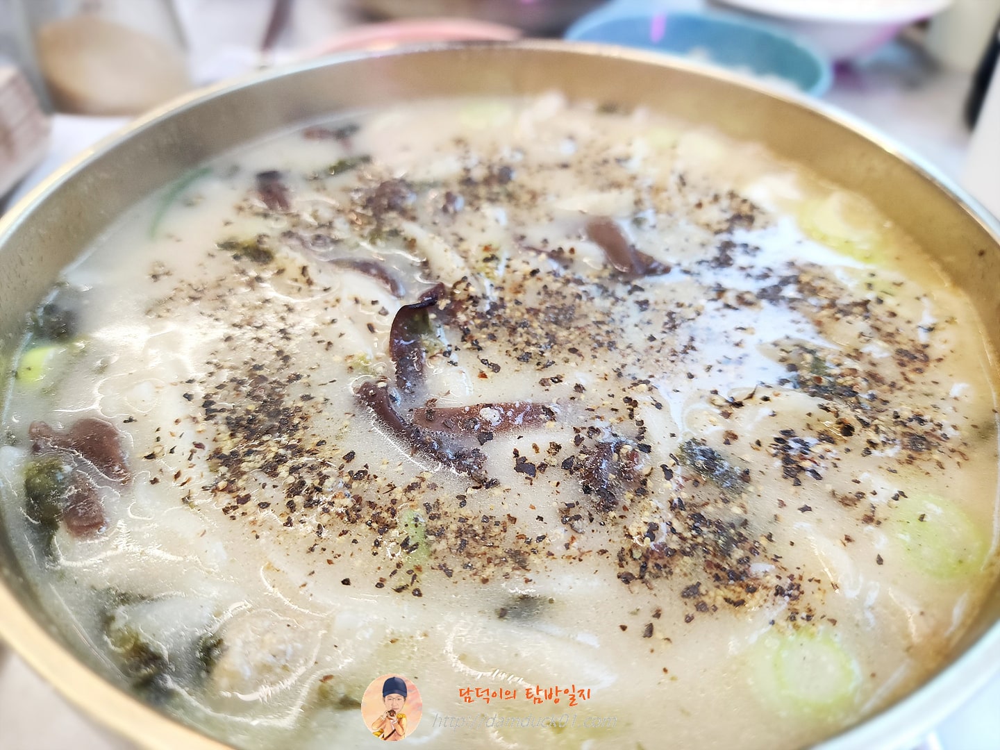 들깨칼국수