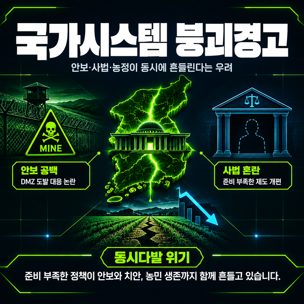 국가시스템 붕괴경고