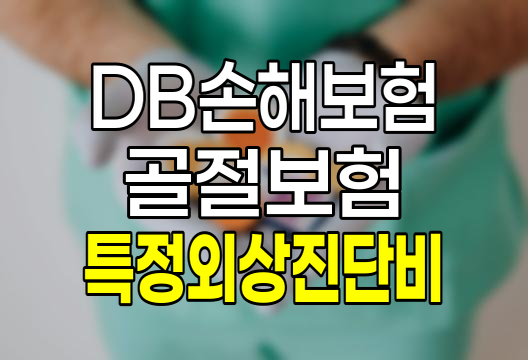 DB손해보험 등급별 골절 및 특정외상진단비 보험 상세 분석