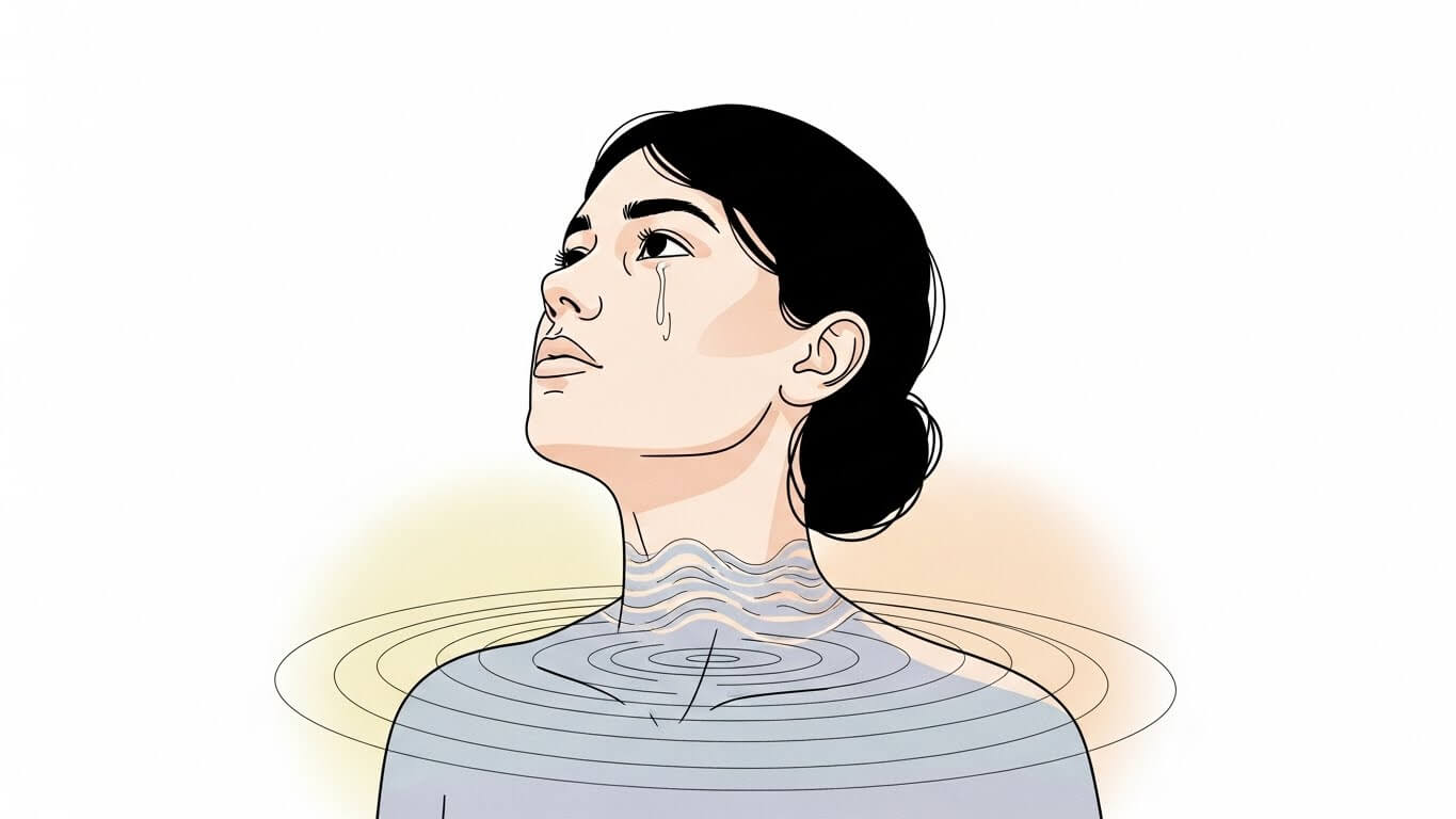 멍해지는 순간의 감정 상태 기록 실험