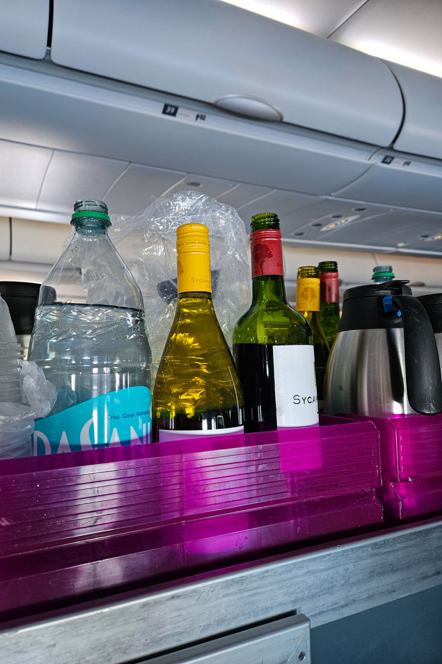 하와이안 항공 음료