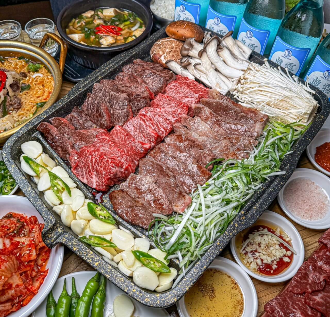 THE 맛있는 녀석들 518회 고고데이 특집 서울 삼전동 한우구이 정육식당 부농정육식당