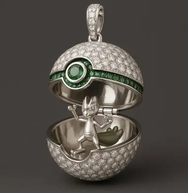 몬스터볼 펜던트