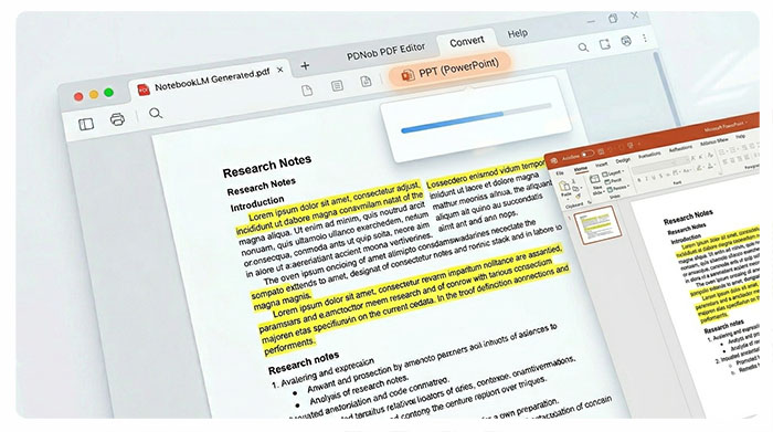 4단계: PDF를 PPT로 1초 만에 변환하기