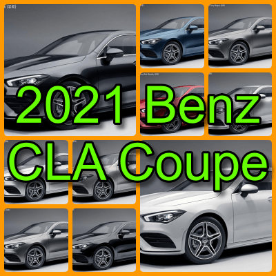 2021 벤츠 CLA Coupe 색상코드 벤츠 CLA Coupe 색상코드