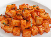 발효 식품 인기 있는 깍두기