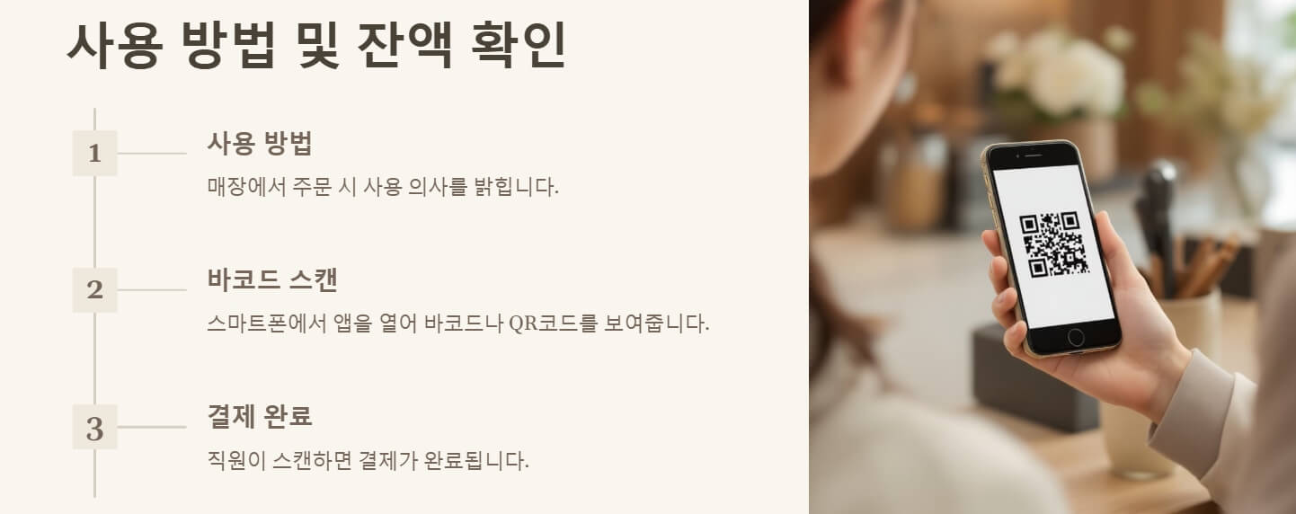 해피콘 모바일쿠폰 사용처