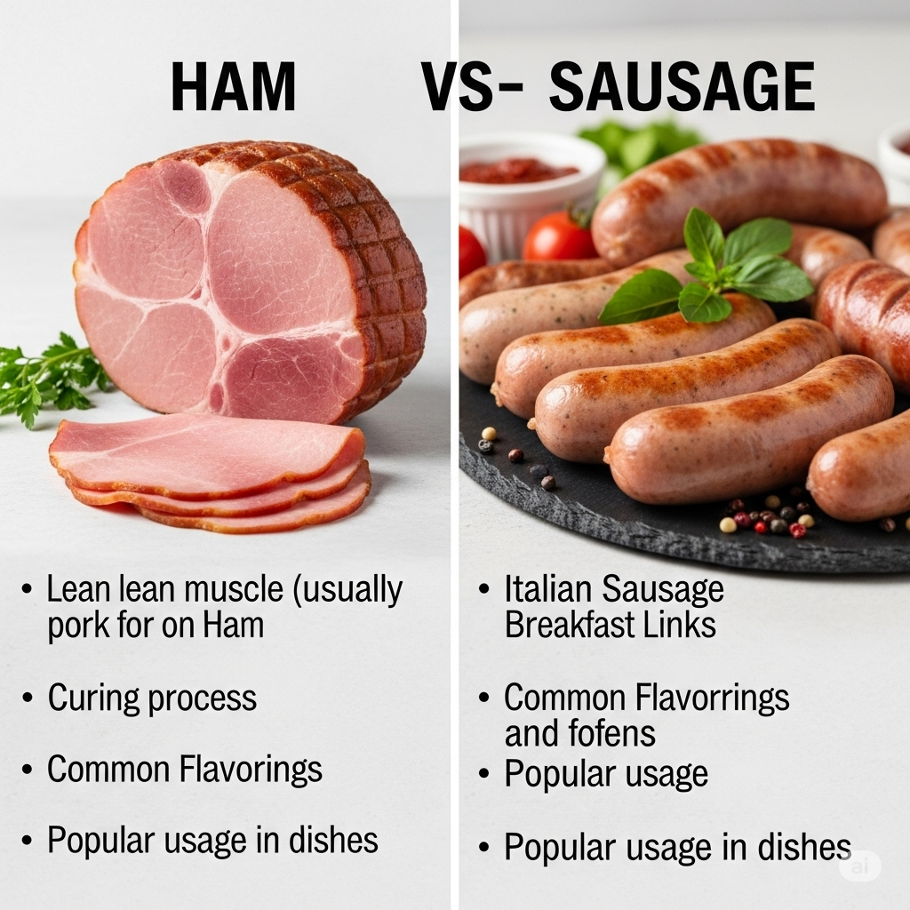 🥩 햄과 소시지의 차이, 알고 먹으면 더 맛있다!
