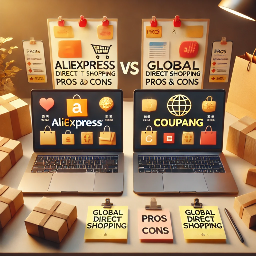 알리익스프레스 vs 쿠팡 글로벌2