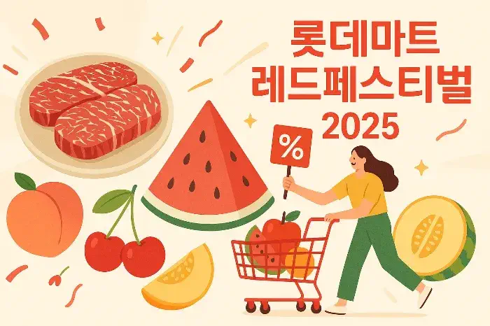 롯데마트 레드페스티벌 2025 총정리