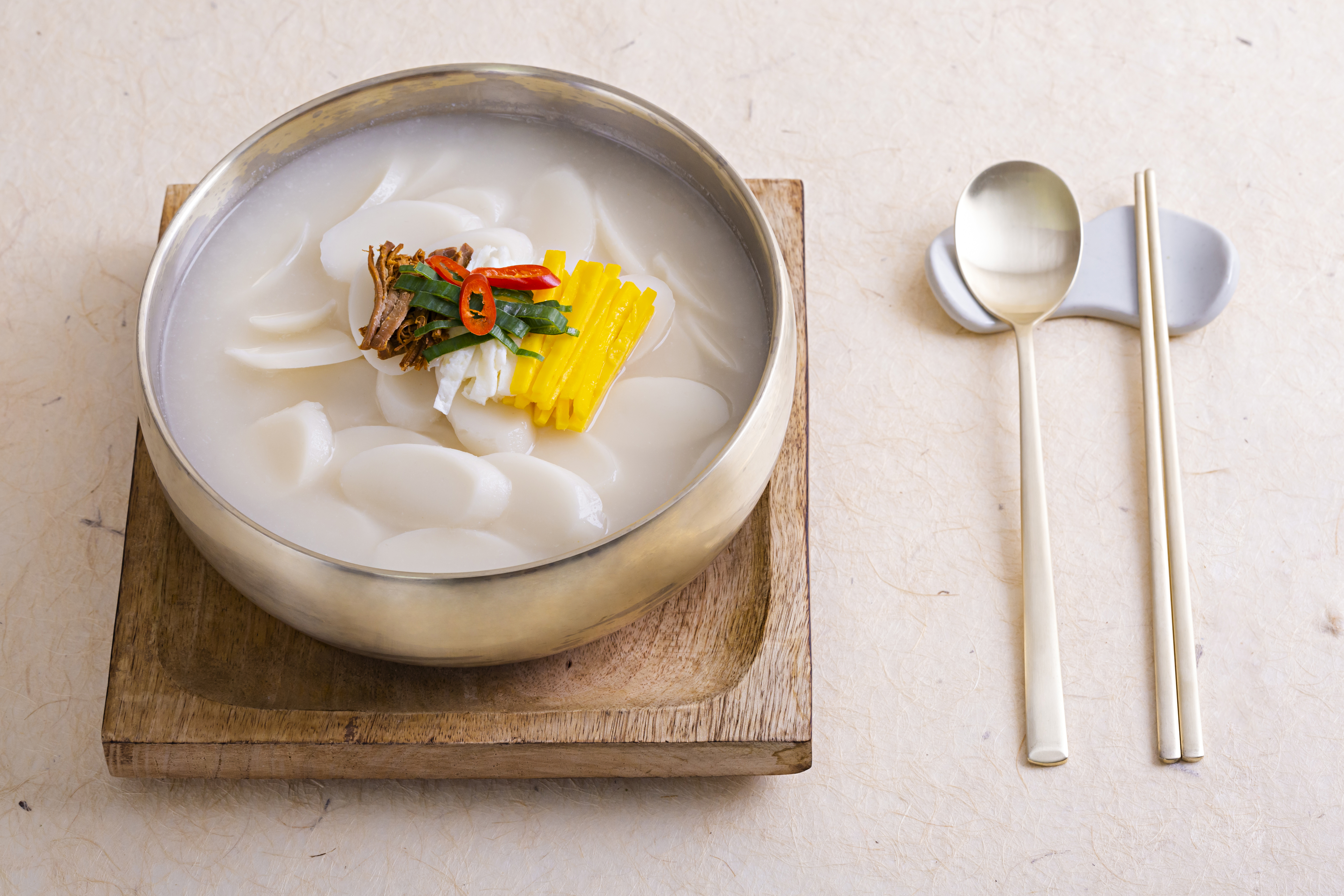 한국 전통 설날 음식 떡국