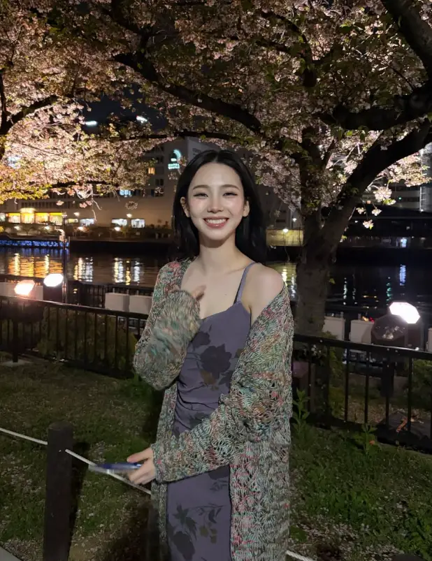 카리나 벚꽃 인스타