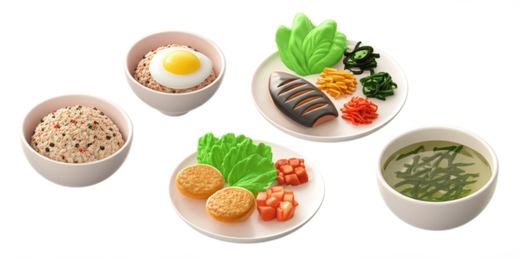 한식으로 시작하는 1200kcal 다..