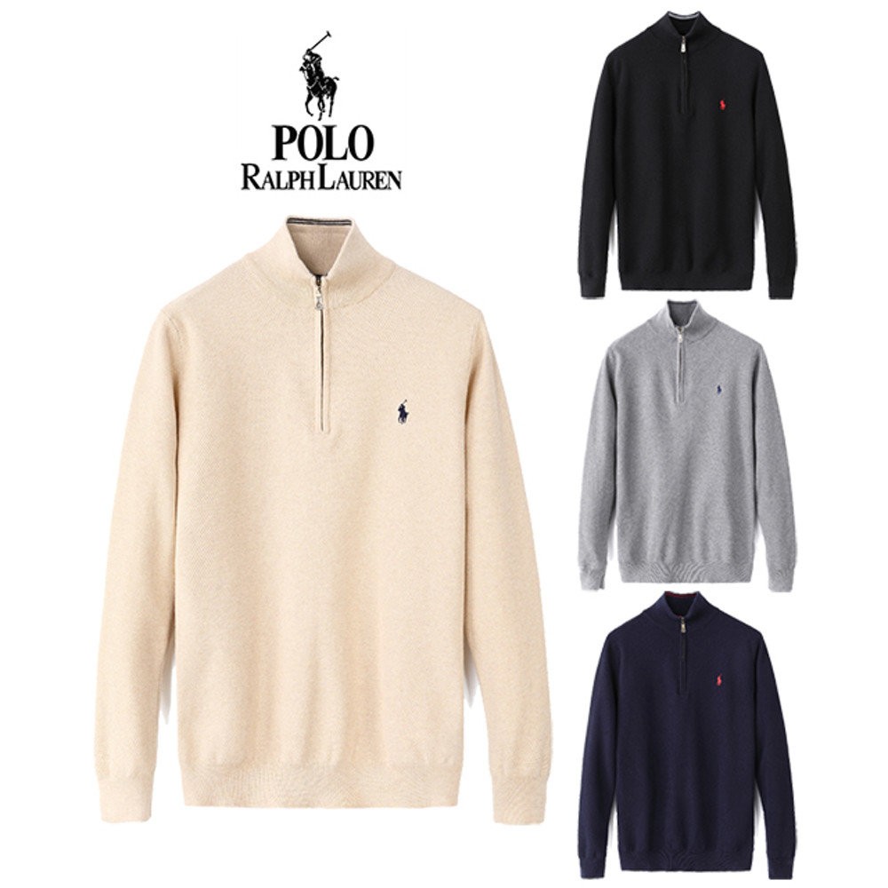 POLO 폴로 하프 집업 풀오버 니트 스웨터 맨투맨 목폴라