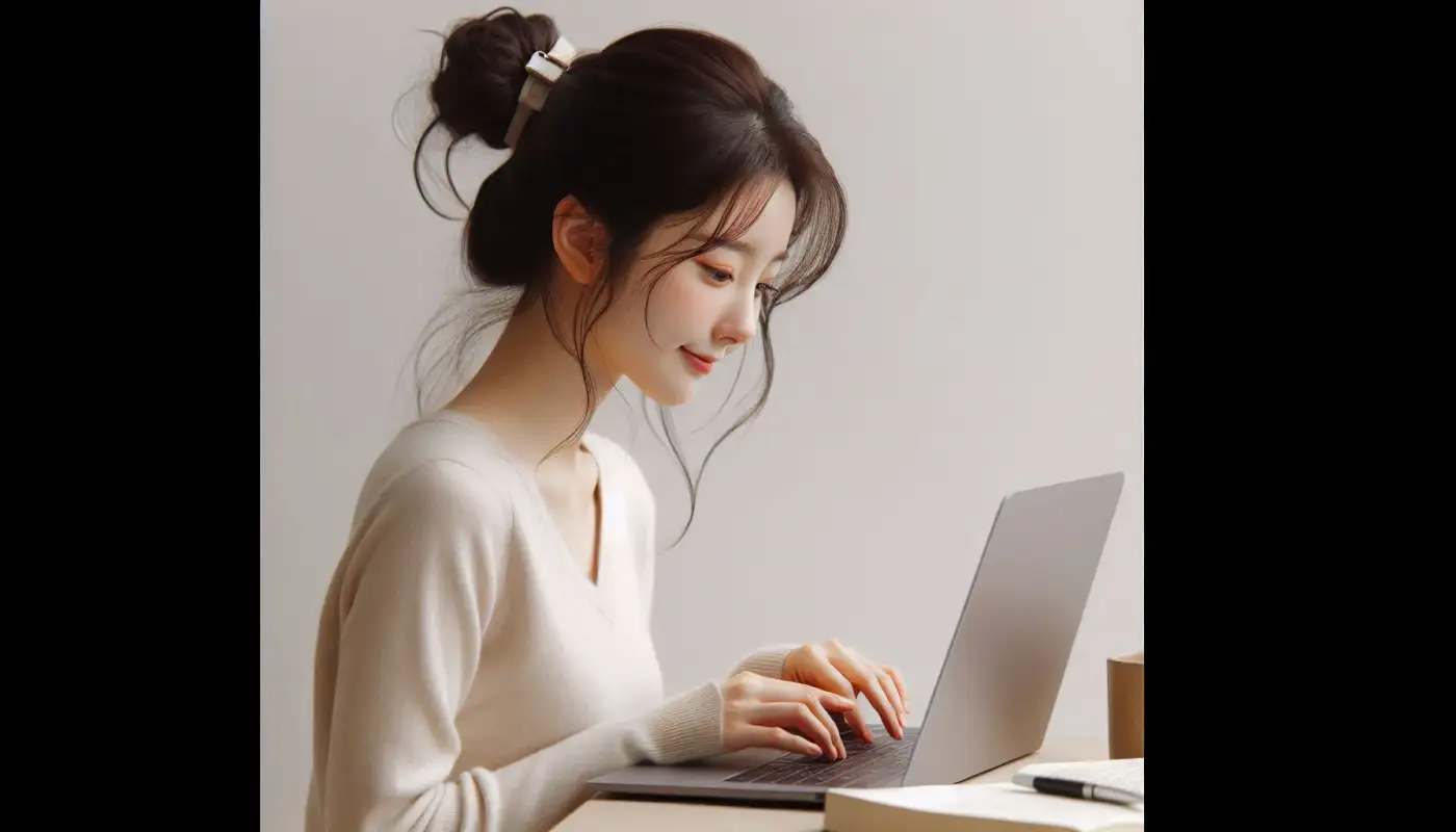 알트코인-지수-차트를-알아보고-가상자산-관리하는-여성의-모습