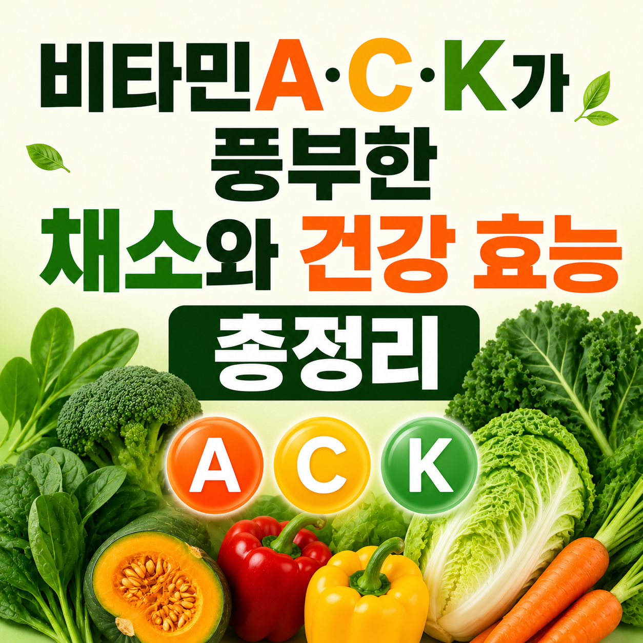 비타민 많은 채소