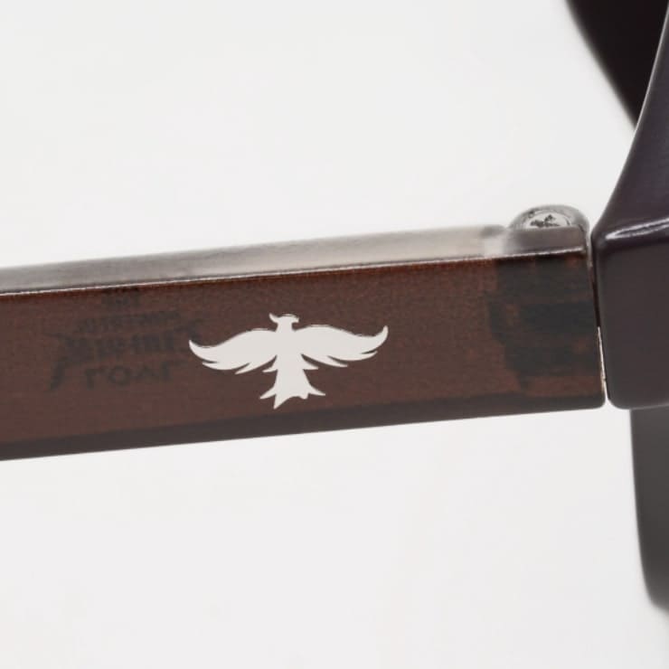 김어준의 더 파워풀 굿즈 불사조 로고 한정판 겸손 색안경 다리에 새겨진 불사조 로고