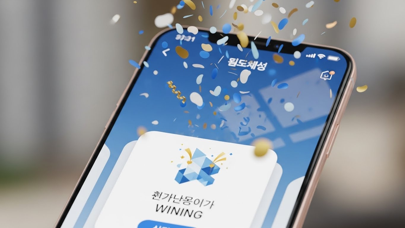 아쉬운 '낙첨' 화면과 '광탈'의 신호