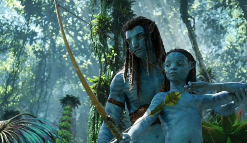 제이크가 딸에게 화살 쏘기를 가르치는 모습