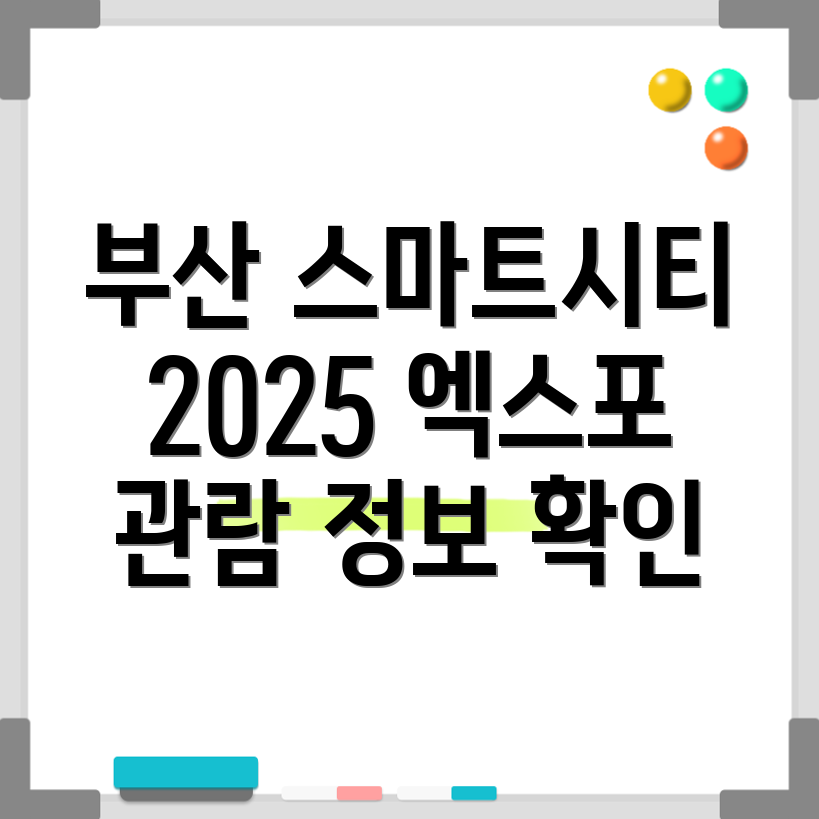 부산 2025 월드 스마트시티 엑스포