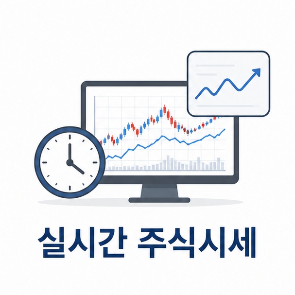 실시간 주식시세 확인 방법 안내