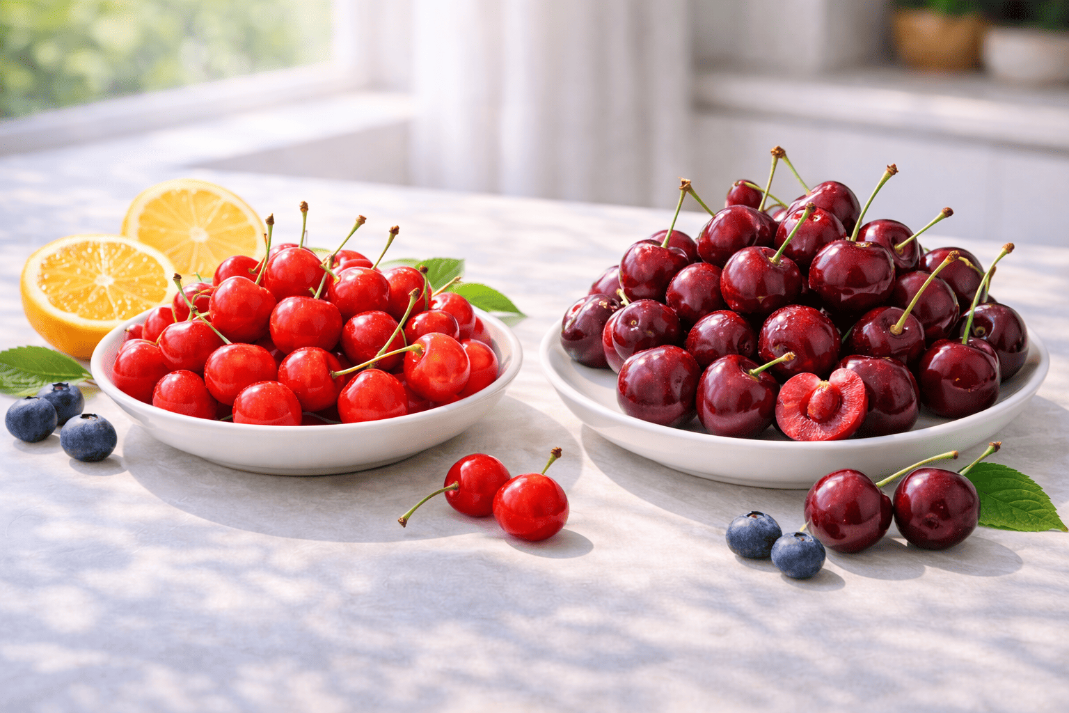 앵두와 체리의 영양 성분 차이