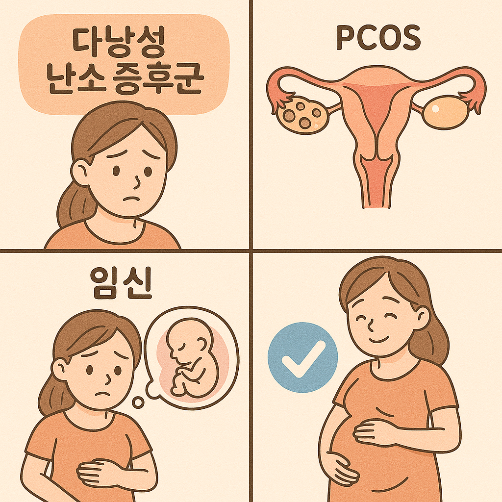 다낭성 난소 증후군 임신과 영양관리법