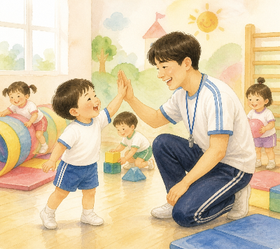 체육시간 참여- 10개월이 걸렸어요.(AI생성 이미지)