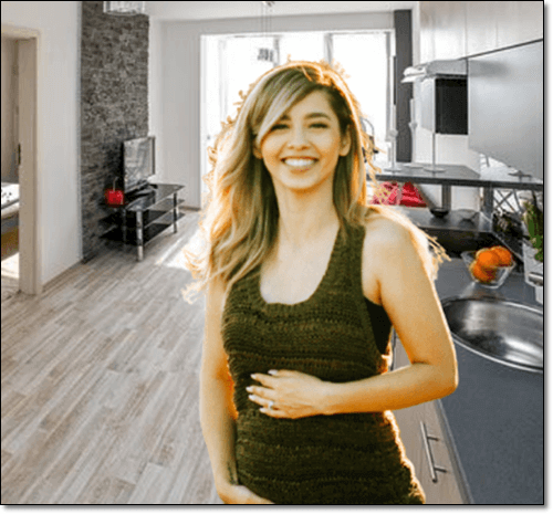 여성 질환이 좋아진 여성