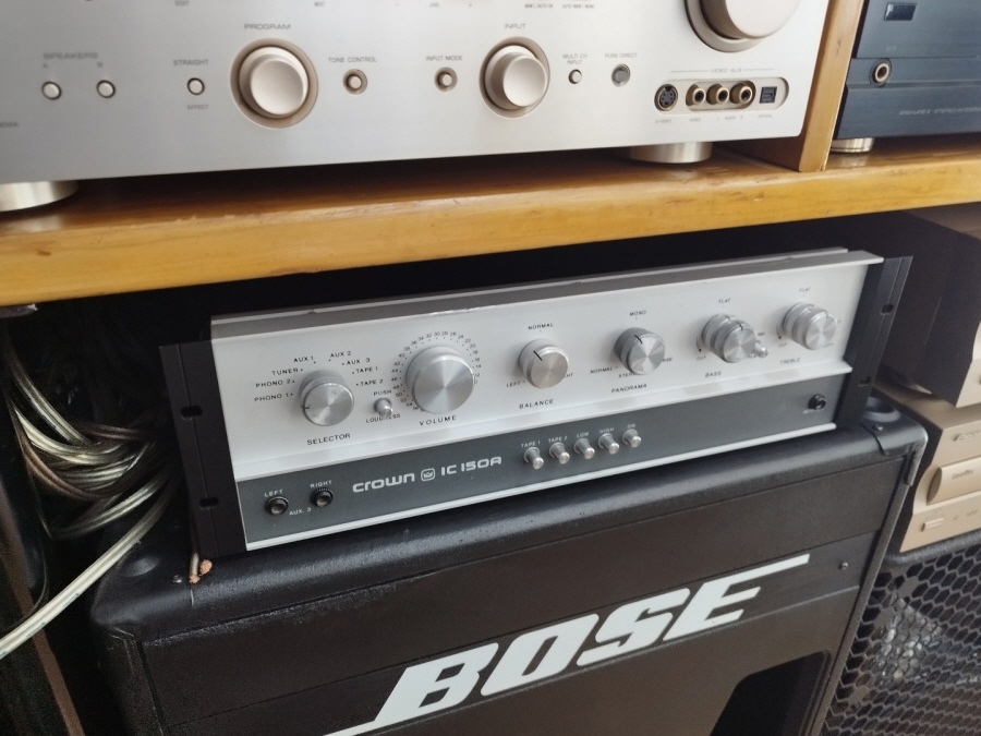 Crown ic150a 프리앰프