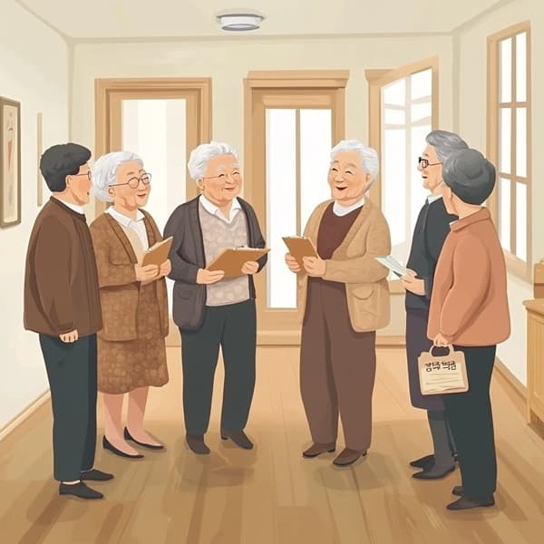 2025년 노인 일자리 정책 예산 변화를 보여주는 인포그래픽