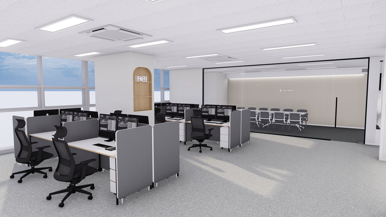 40평사무실내부디자인