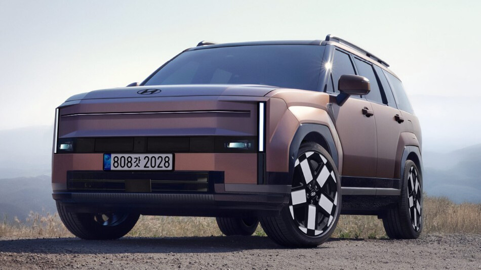 현대 싼타페 페이스리프트 예상도