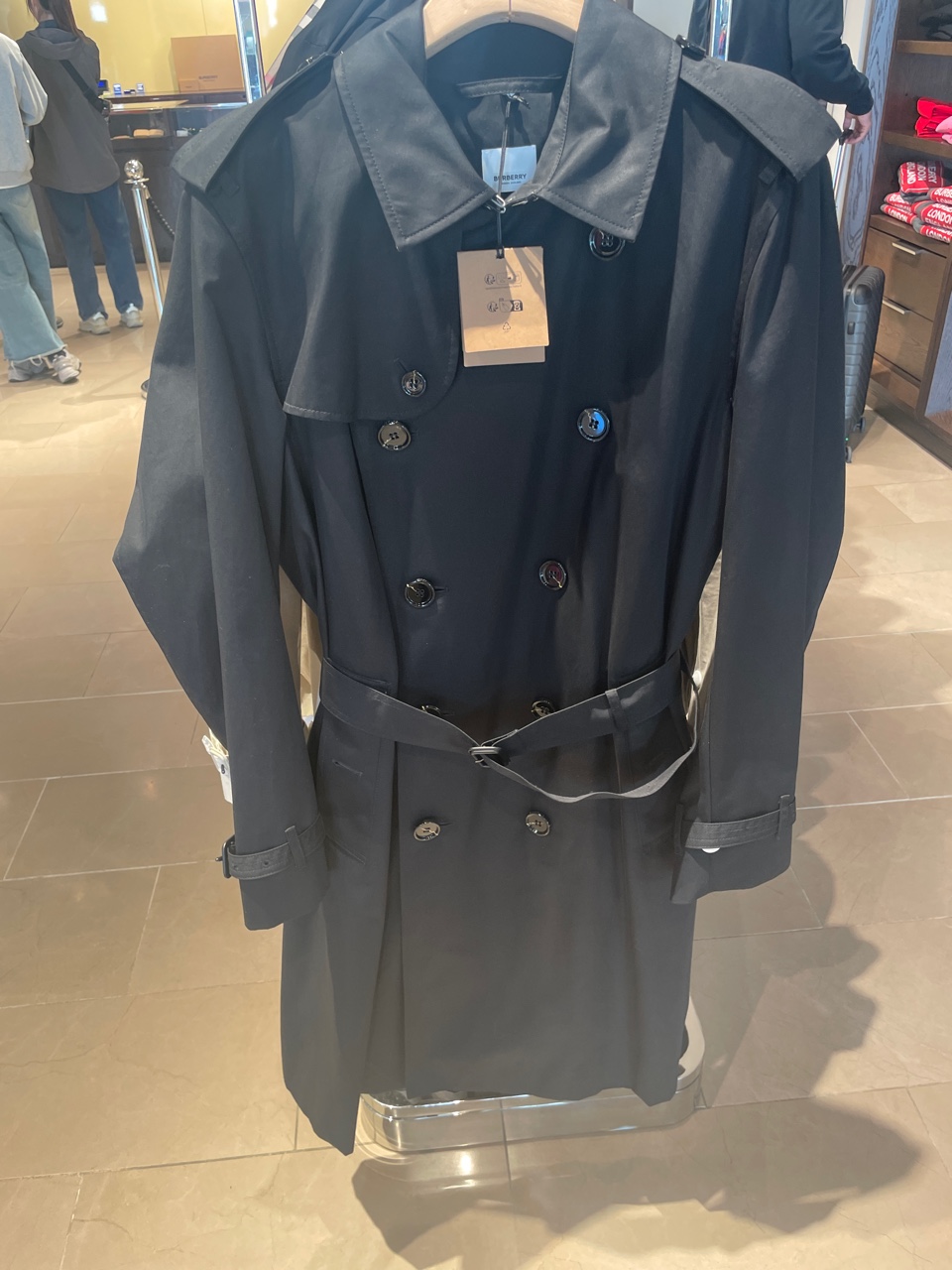 버버리 남성 트렌치코트