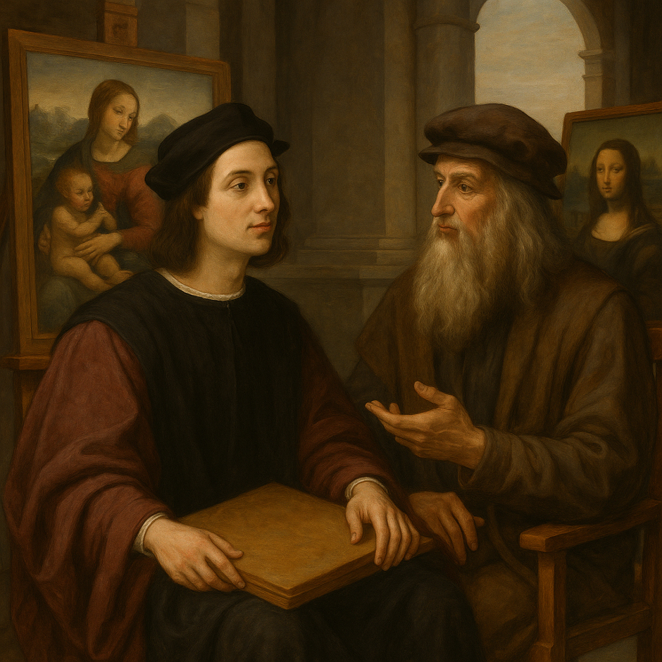 라파엘로와 다빈치