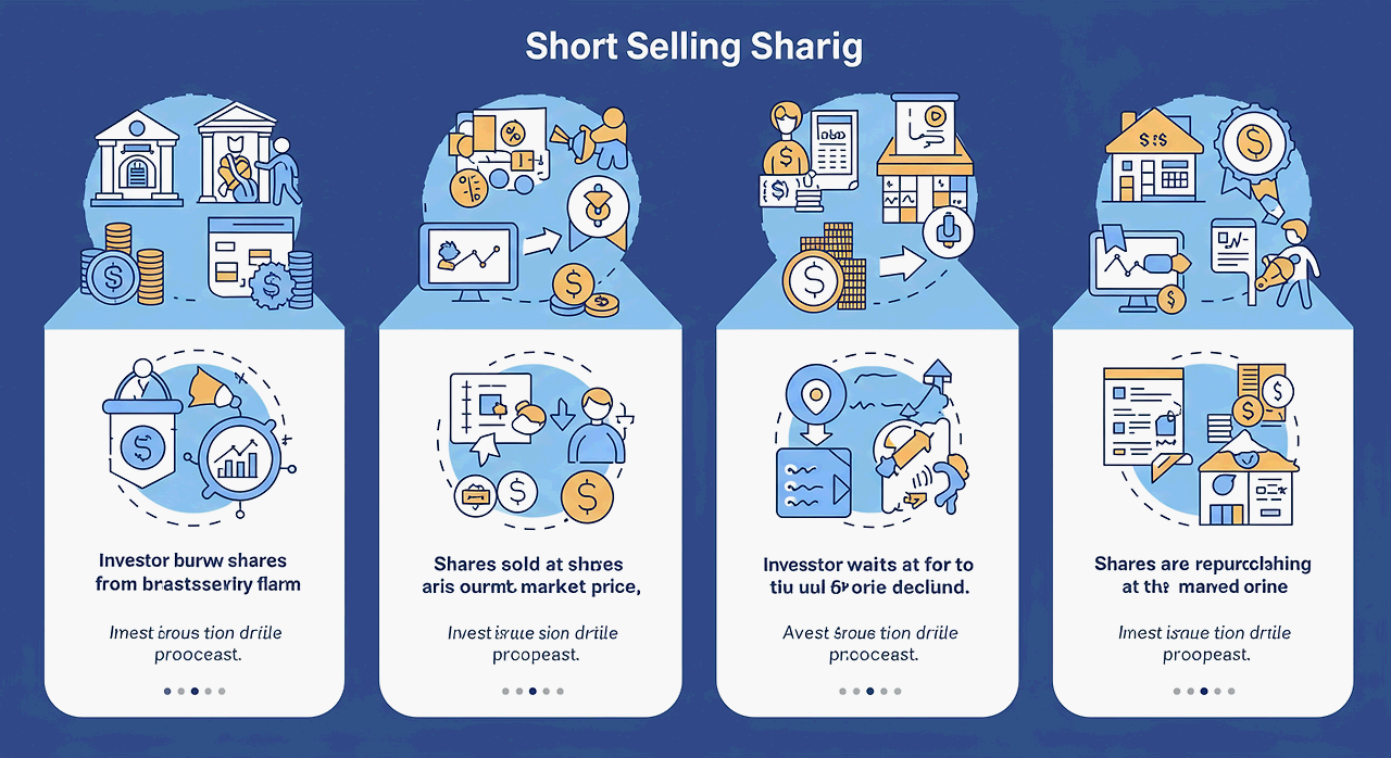 공매도의 단계별 작동 과정