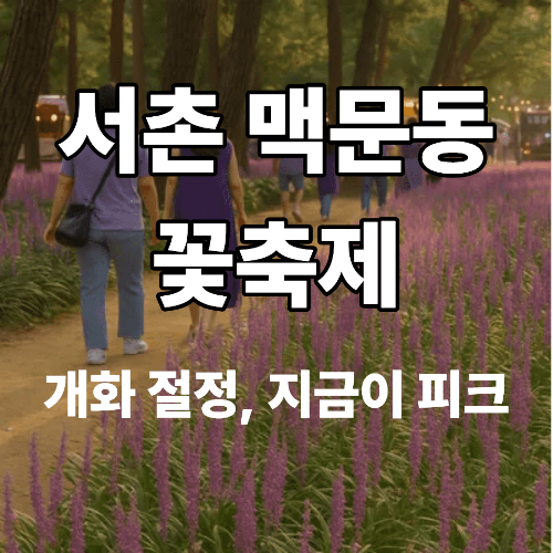 2025 서천 맥문동 꽃축제 일정&middot;라인업&middot;개화현황 총정리