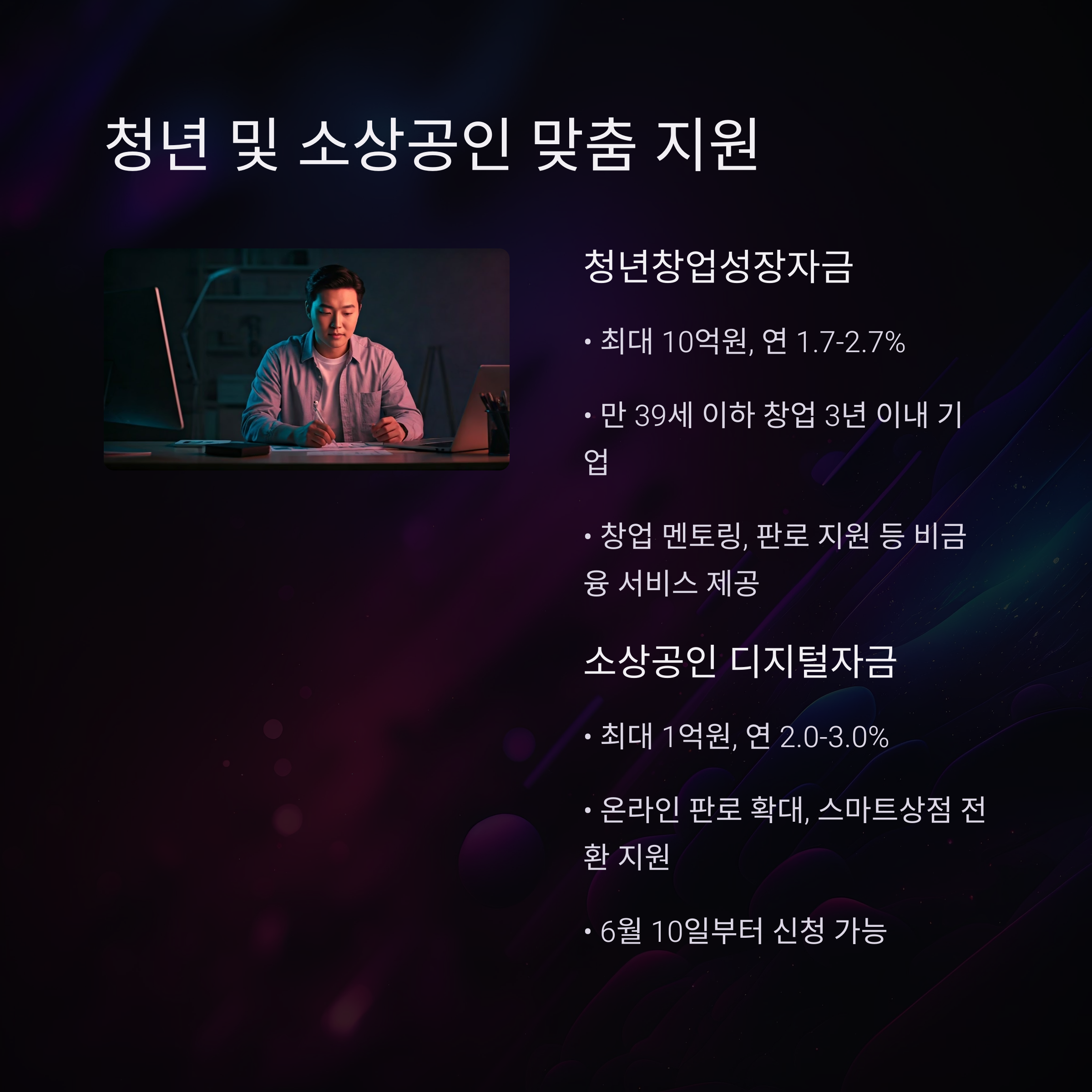 6월 신규 정책자금
