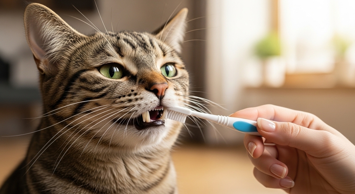 고양이 구강관리 루틴 | 치석 예방과 입냄새 줄이는 법