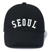 흑백 로고 볼캡