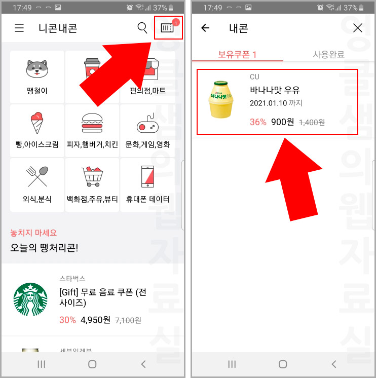 니콘내콘 보유쿠폰