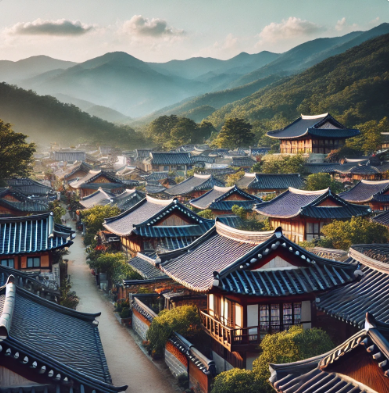 경주 한옥 마을 사진